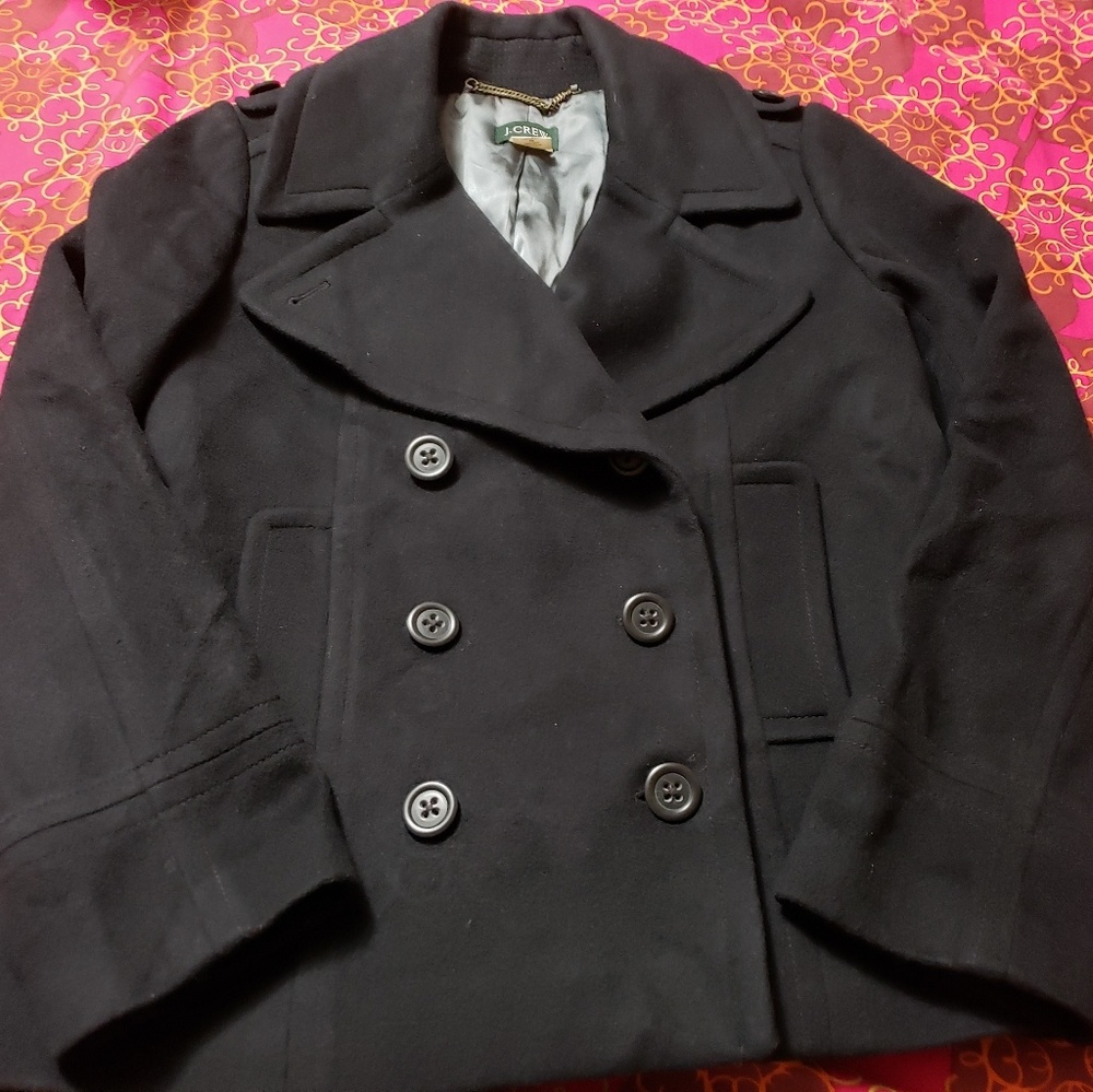 J. Crew Double Breasted Peacoat